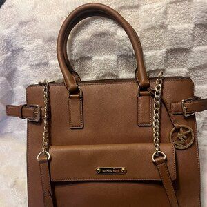 Used Beautiful Michael Kors Brown Hand Bag